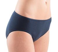 HERMKO 1031 Bragas, Hechas de algodón 100%, cuentan con la certificación Eco-Tex 100, Bragas con Cinta elástica, Farbe:Azul Marino, Größe Damen:40/42 (M)