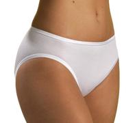 HERMKO 1031 Kit de Cuatro Bragas, Hechas de algodón orgánico 100%, cuentan con la certificación Eco-Tex 100, Bragas con Cinta elástica
