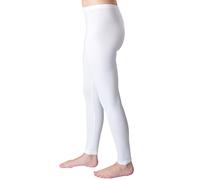 HERMKO 1720 Leggings de Mujer 100% algodón orgánico | Pantalones largos con cintura elástica suave. Ideal debajo de vestidos, faldas o pantalones. Ajuste cómodo, cómodo de llevar
