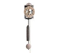 Hermle 70504-000701 - Reloj de Pared de Estilo Antiguo con Movimiento de Esqueleto y huelgas en la Hora