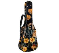 Hermosa bolsa acolchada para guitarra acústica con diseño de la Torre Eiffel de París y rosa rosa, funda protectora para guitarra acústica y bajo eléctrico, guitarra clásica, Multicolor 06,