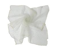 Hermosa bufanda para la cabeza con diamantes de imitación de tela de poliéster suave, ideal para festivales y salidas nocturnas, elegante envoltura para la cabeza