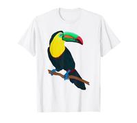 Hermosa camiseta de Tucan con pico de quilla Tucan Costa Rica Camiseta