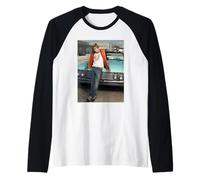 Hermosa Cantante de Soul Jesse Mccartney LA Michael Grecco Camiseta Manga Raglan