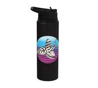 Hermosa cebra pleco, acuario, número L, bagre, Stainless Steel Insulated Water Bottle