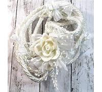 Hermosa cuerda blanca entrelazada plateada para decoración de boda, lazo tradicional Lazo de Boda Tradicional, caja de regalo para novia