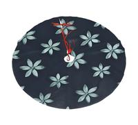 Hermosa falda de árbol de Navidad de camelia de 36 pulgadas, agradable a la piel y cómoda, accesorios de vacaciones de moda