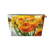 Hermosa flor, Bolsa de artículos de tocador Bolsa de Maquillaje Bolsa de cosméticos Bolsa de artículos de tocador de Viaje portátil