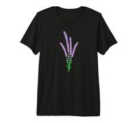 Hermosa Flor Planta de Lavanda Camiseta Premium