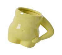 Hermosa forma de barriga bebidas tazas multifuncional contenedor de bebidas único taza de agua para oficina en casa y evento especial para el hogar