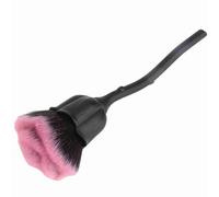 Hermosa forma de rosa Cepillo para uñas con fibra Material de fibra - Herramienta de manicura de pinceles de eliminación de polvo de polvo (3 colores opcionales)(02)