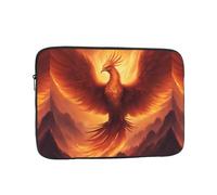 Hermosa funda para portátil con estampado de Phoenix, 17 pulgadas, a prueba de golpes, delgada, maletín de transporte para laptop