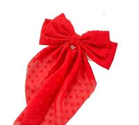 Hermosa horquilla grande con lazo para el pelo, elegante horquilla con clip de resorte seguro para coleta para mujeres y niñas, accesorios seguros para la cabeza