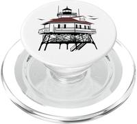 Hermosa Playa Tornillo pilotes Estilo Faro ilustración PopSockets PopGrip para MagSafe
