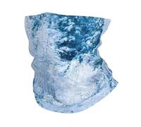 Hermosa polaina de cuello con estampado de paisaje nevado para todas las estaciones, calentador de cuello de invierno para esquí, bicicleta, correr, deportes al aire libre