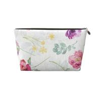 Hermosa Primavera Floral Fresca, Bolsa de Maquillaje Bolsa de cosméticos Bolsa de artículos de tocador de Viaje portátil Bolsa de artículos de tocador