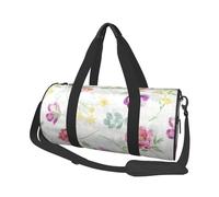 Hermosa Primavera Floral Fresca, Bolsa de Viaje de Gran Capacidad, Bolso Redondo, Bolsa de Viaje Deportiva, Bolsa de Mano, Bolsa de Fitness