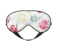 Hermosa primavera floral fresca, Cubreojos completos Antifaz bloqueador de luz Antifaz para dormir Antifaz suave con los ojos vendados Noche