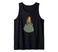 Hermosa princesa en vestido mágico para los amantes de los cuentos de hadas Camiseta sin Mangas