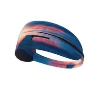 Hermosa Puesta de Sol Junto al Lago. Diadema con diseño de Rana y Hongo Que Absorbe la Humedad. Cinta para el Cabello Deportiva para Hombres y Mujeres, Ideal para Correr, Ciclismo y Yoga.