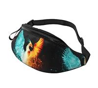 Hermosa riñonera Phoenix ajustable a la cintura para viajar, correr, senderismo, ciclismo, mochila de cadera, imagen