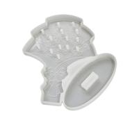 Hermosa silicona de flores de primavera, ideal para decoraciones y creación artística de silicona