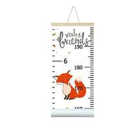 Hermosa tabla de crecimiento para pared, tabla de crecimiento para pared, medición de altura para pared, bonita medición de altura para rastrear fácilmente el crecimiento de tus hijos, regla de