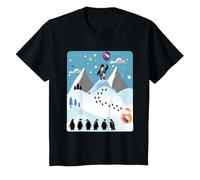 Hermosamente Diferentes montañas pingüino Divertido Autismo Camiseta