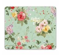 Hermosas Flores como La Princesa Durmiente Alfombrillas De Mouse Antideslizante Alfombrilla De Ratón Bordes Cosidos Alfombrilla para Ratón para Computadora Hogar Juego 25X30Cm