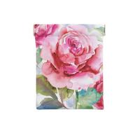Hermosas Flores Rosa Flor Rosa Floral, Squeeze Top Wallet Bolsa de Almacenamiento para Mujer Monedero pequeño Bolsa de Cambio