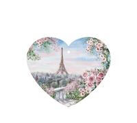 Hermosas hojas colgantes perfumadas con diseño de la Torre Eiffel de París, 10 unidades, para el hogar