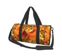 Hermosas Hojas de otoño, Bolsa de Viaje de Gran Capacidad, Bolso Redondo, Bolsa de Viaje Deportiva, Bolsa de Mano, Bolsa de Fitness