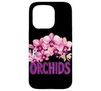 Hermosas orquídeas para iluminar tu disfraz de día Carcasa para iPhone 15 Pro