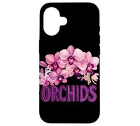 Hermosas orquídeas para iluminar tu disfraz de día Carcasa para iPhone 16