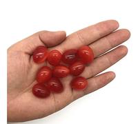 Hermosas piedras de cristal y minerales, rojo, 1 unidad