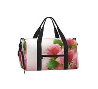 Hermosas Rosas Rosadas,Bolso Deportivo Bandolera de Mano, Bolsa de Deporte, Bolsa de Viaje de Gran Capacidad para Mujeres y Hombres.