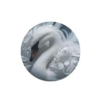 Hermoso ambientador de plumas de cisne para coche, juego de difusor perfumado de 4 piezas, fragancia de larga duración para coche, hogar y armario