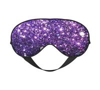 Hermoso brillo morado, Cubreojos completos Antifaz bloqueador de luz Antifaz para dormir Antifaz suave con los ojos vendados Noche