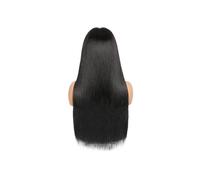 Hermoso Cabello humano frontal de la peluca del cordón lleno densidad 250 360 con correa ocultada recta pre desplumada(34inches)