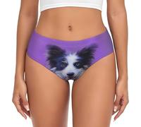 Hermoso Cachorro de Border Collie. Ropa Interior cómoda y Suave con Bolsa de Soporte para Mujer.