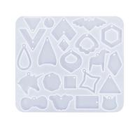 Hermoso colgante de joyería para manualidades, molde de silicona con forma alternativa para hacer moldes