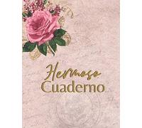 Hermoso Cuaderno: Cuaderno bonito de notas - Páginas pintadas en acuarela A4 - Para escribuer, scrapbook, origami (Cuaderno Creativo)