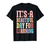 Hermoso día para Aprender a un Maestro Maravilloso de Regreso a la Escuela Camiseta