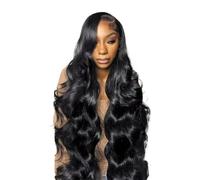 Hermoso El desgaste del cabello humano de las pelucas sin cola la onda 4x4 cuerpo 18-40 pulgadas y peluca precortaron(26inches)