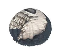 Hermoso gorro de ducha con estampado de cisne blanco, doble capa, transpirable, correa elástica ajustable, artículos esenciales duraderos para viajes de hotel