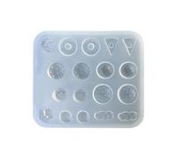 Hermoso molde de manualidades de resina alternativa flexible práctico para proyectos de arte y manualidades, llavero accesorio molde