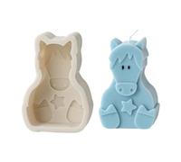 Hermoso molde de silicona de arcilla para adornos, moldes de estatua con forma de animal de dibujos animados, moldes de silicona perfectos para hacer chocolate