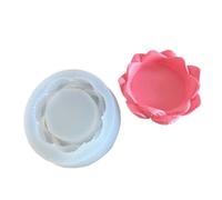 Hermoso molde de silicona transparente con forma de flor, ideal para postres y proyectos, herramienta de joyería, molde de silicona de grado alimenticio