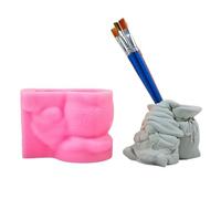 Hermoso molde para crear jarrones, fácil de usar, de silicona, para hacer macetas, multifuncionales, moldes de silicona para flores y jarrones