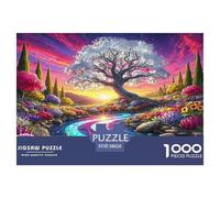 Hermoso Paisaje Puzzle De 1000 Piezas, Moderno DIY,Entretenimiento Creativo para Adultos Y Niños A Partir De 12 Años Rompecabezas En Familia - Pieza De Arte 38x26cm/1000pcs